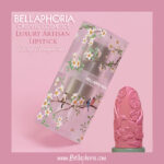 Organic Lipstick Posh Pink Birds & Flowers