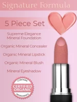 Mineral Cosmetics Set 5 Piece Organic – Value $102